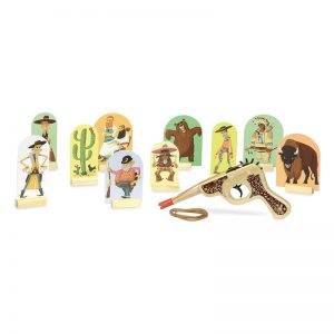 indien bandit bison cactus jouet en bois cadeau garcon copain noel