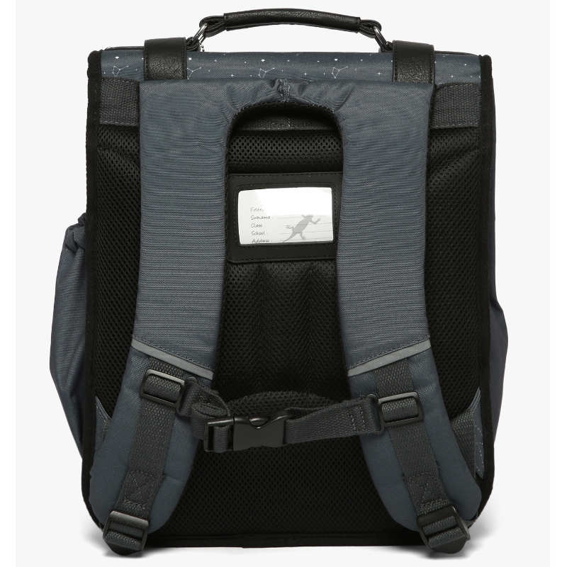 Sac à dos Cartable d’école Vintage Urban, Grey Stellar, 39cm Caméléon – Image 4